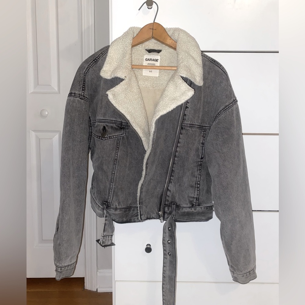 Garage Women’s Sherpa Lined Denim Jacket